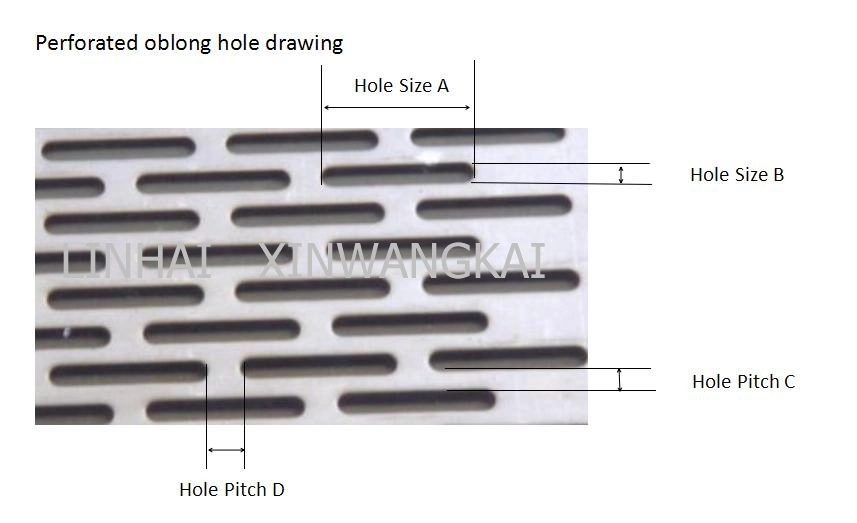 Perforated Metal Screen Used in Hammer Mill Machine