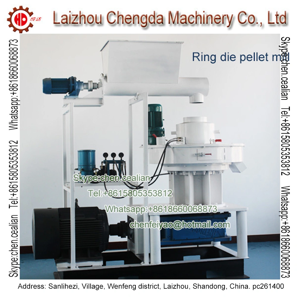 110kw Ring Die Fertilizer Cow Manure Pellet Mill