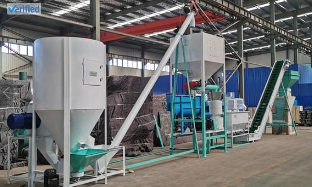 Feed Biomass Wood Sawdust Plastic Pellet Mill Pelletizer Roller Pellet Making Machine