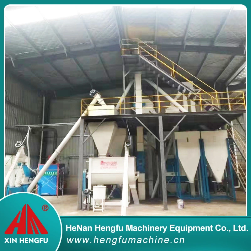 Chicken Pig Feed Pellet Plant for 1t/H Feed Pellet Machine