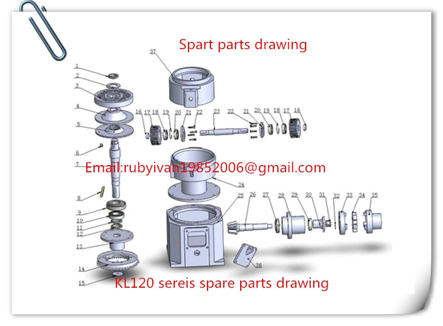 Roller and Die for Kl120 Pellet Machine