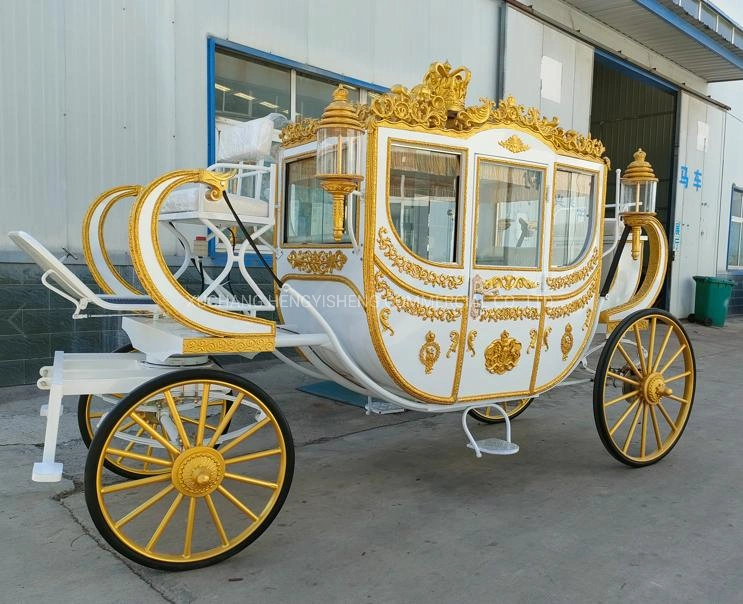 High Quality Fairytale Deluxe Wedding Special Transport Horse Carriage