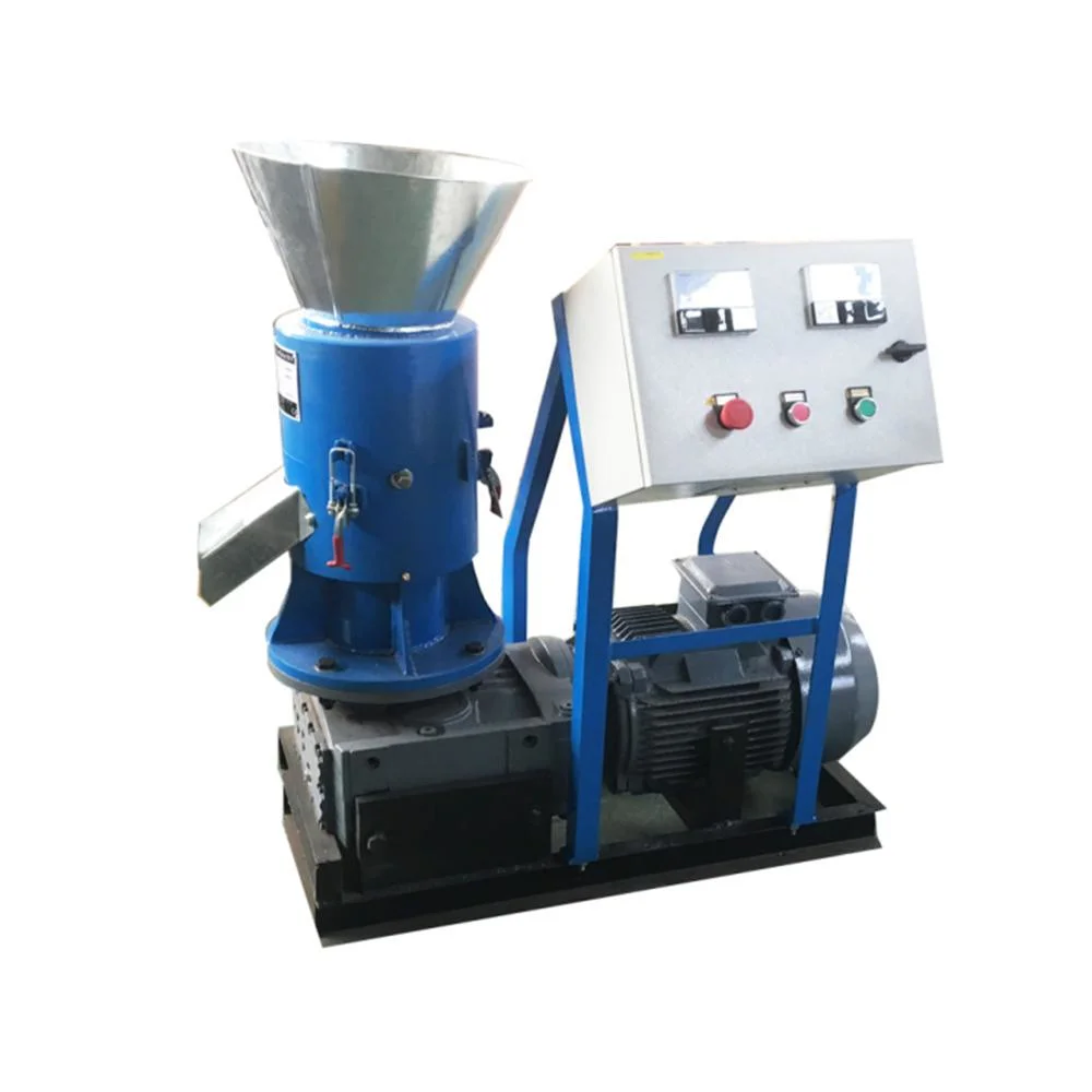 Flat Die Pellet Press Wood Pellet Making Machine Mill Pelletizer