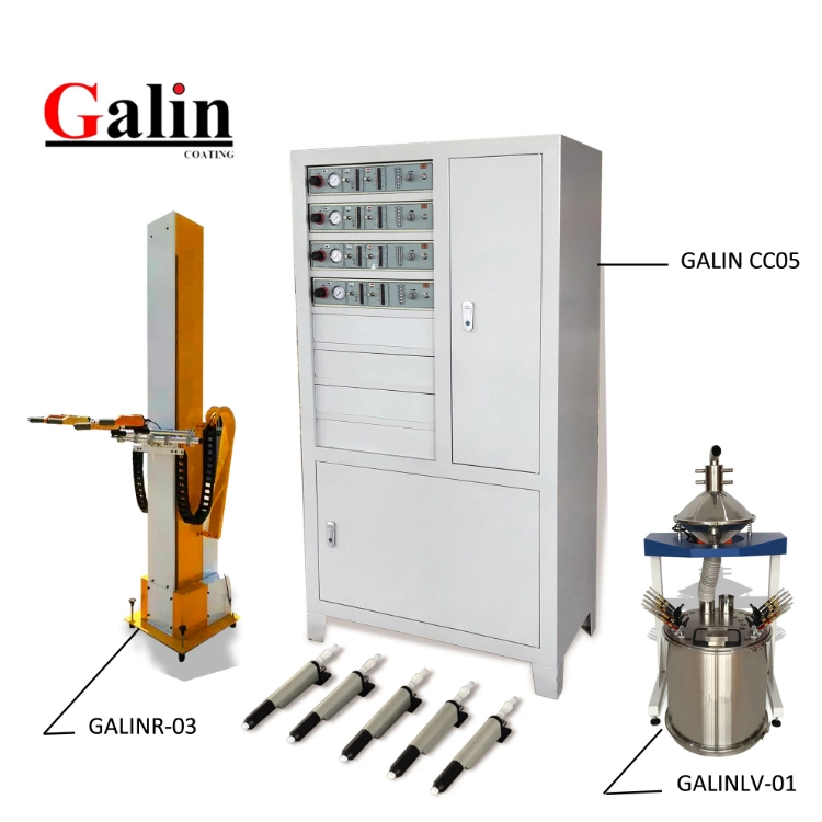 Galin LCD /PLC / Powder Coating System with Automatic Powder Coating Gun