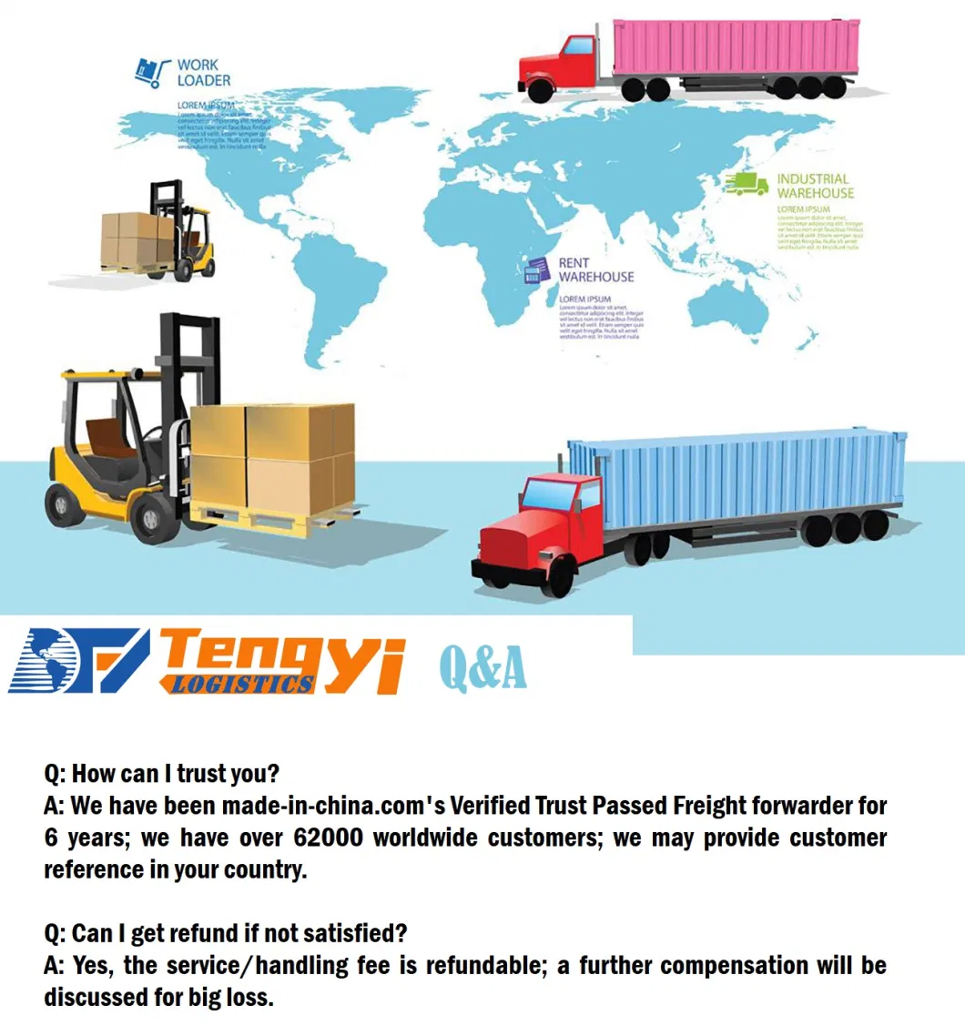 1688 Logistics Shipping Agent with Air Truck Train Sea Freight Transportation to USA UK France South Africa