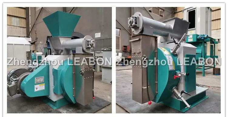 1.5mm Hay Feed Pellet Machine Poultry Chicken Duck Feed Pelletizing Machine Granulator