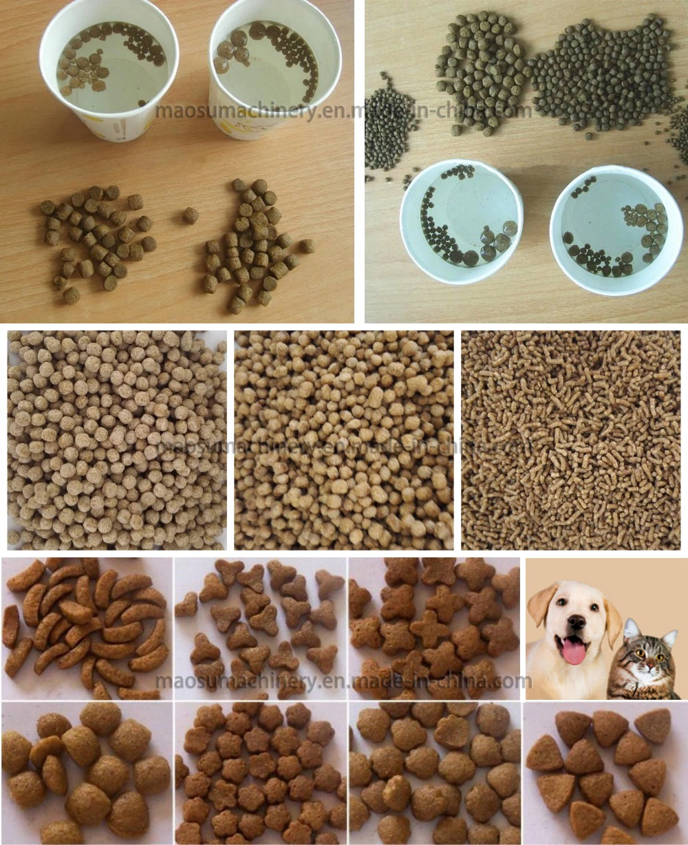 Fish Feed Pellet Food Extruder Producing Production Process Small Machine Plant