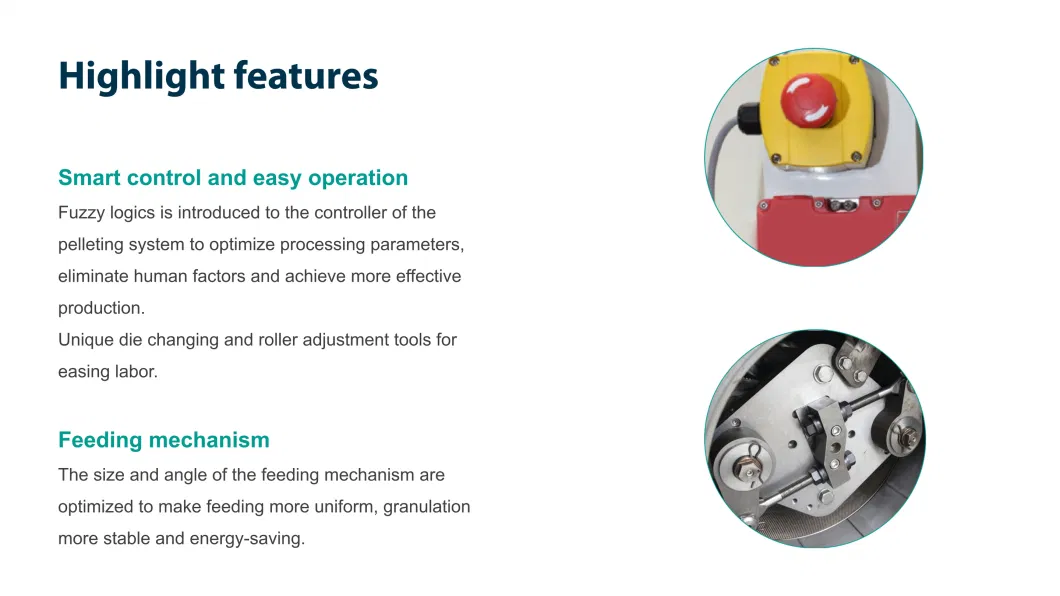 Best Price of Gear Drive Chicken and Poultry Animal Feed Ring Die Granulator with CE Certification