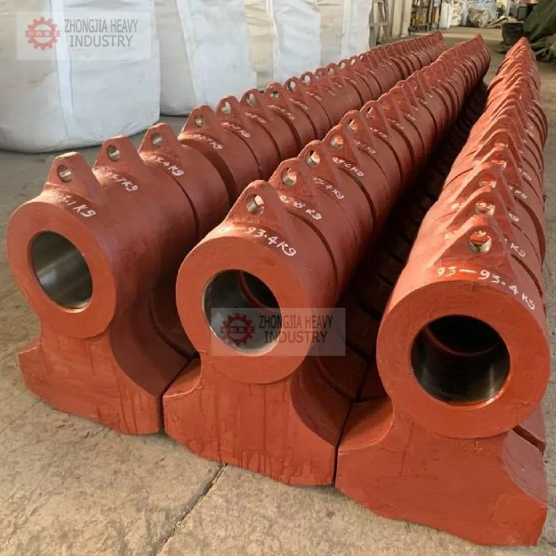 Crusher Hammer Head High Manganese Steel Hammer Mill Hammers Crusher Spare Parts