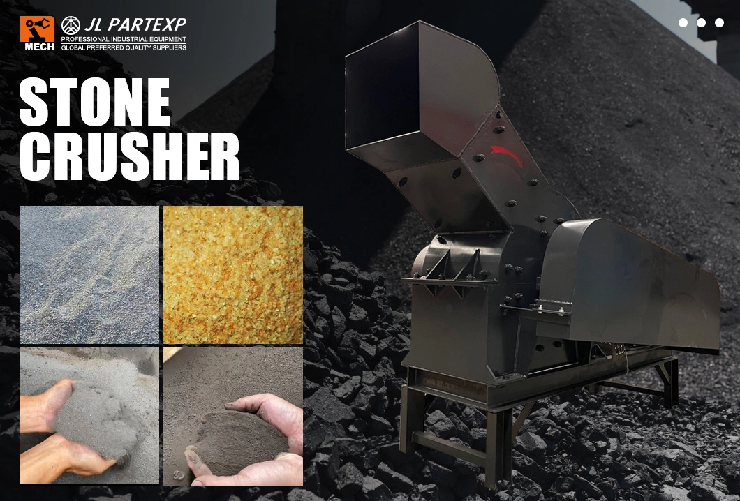 Best-Selling Mini Mobile Granite/Limestone/Cobblestone/Marble/Bluestone/Construction Waste/Glass/Coal Mine Rock Hammer Crusher