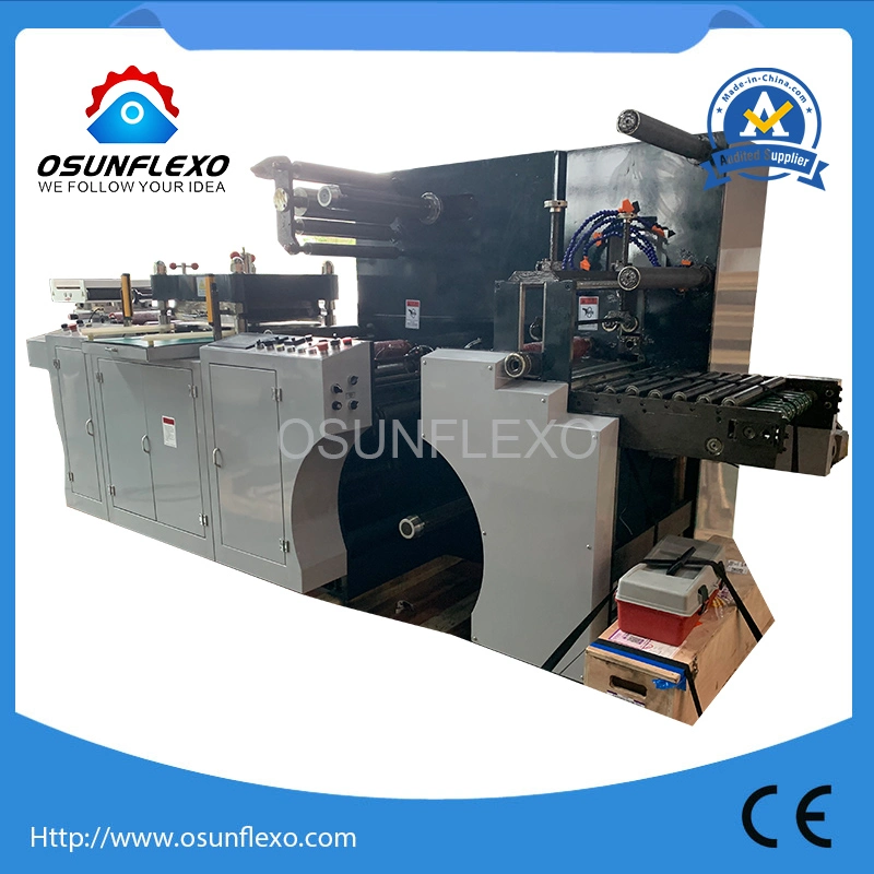 Roll to Roll/Sheets Flat Bed Die Cutting Machine/Flat Bed Die Cutting Machine Label Die Cutting Machine, Platform Press Die Cut Machine for Labels Tradmark
