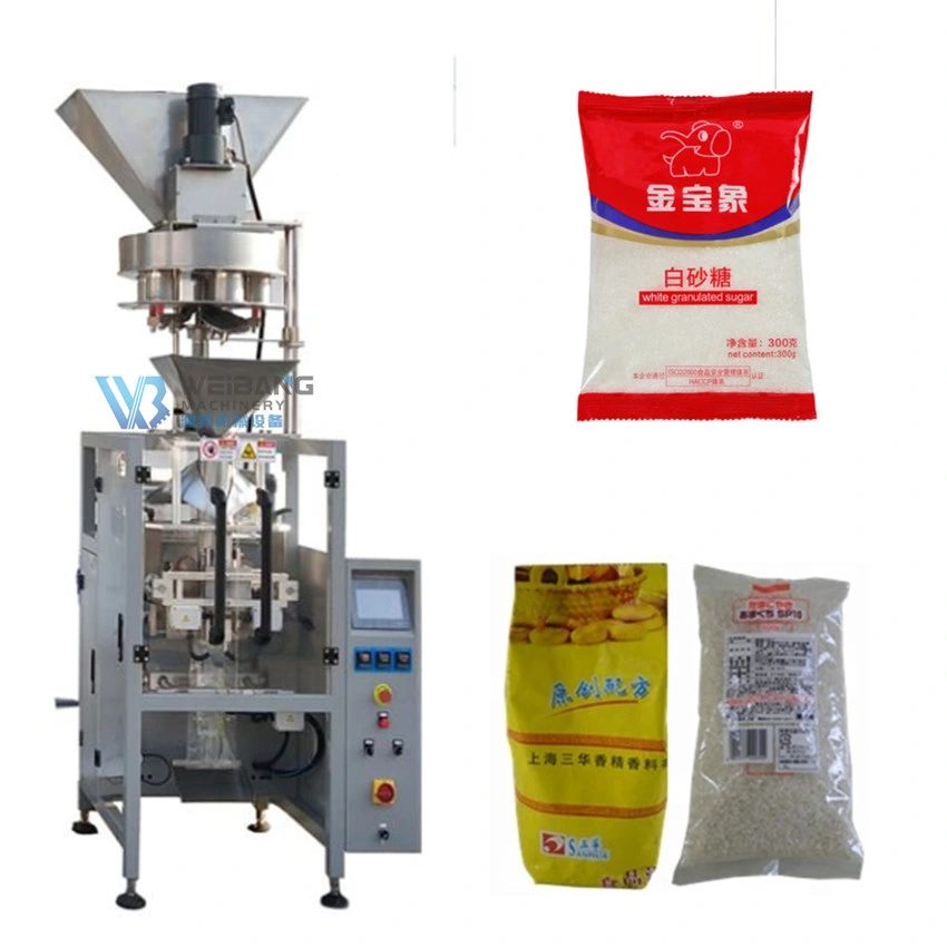 Granule Packing 500g Rice Automatic Cup Volummetric Filler Packing System