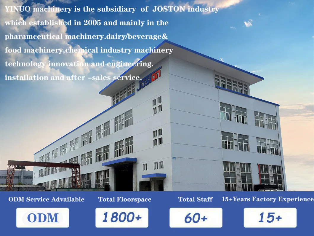 Joston Homogenizer Mixer Infusion Injection Mixing Tank Lab Scale CE Solution Preparation System