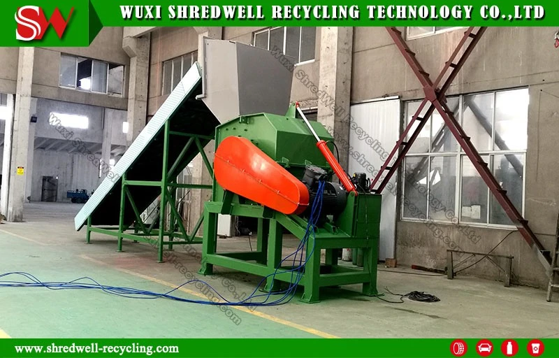 Manufacturer E Waste Scrap Metal Crusher Aluminum Cans Scrap Metal Recycling Hammer Mill