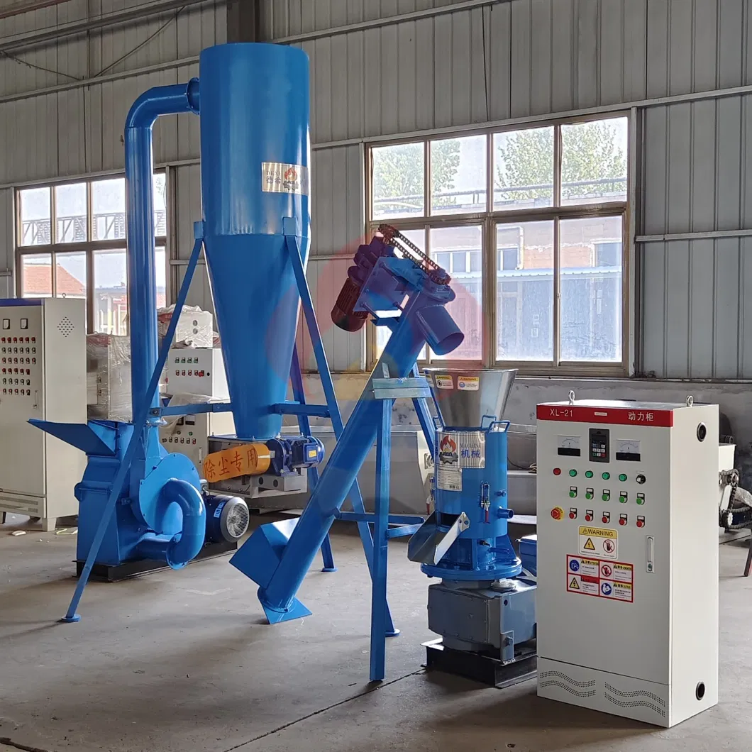 Home Use Fuel Wood Pellet Making Machine Mill Line Wood Pellet Granulator