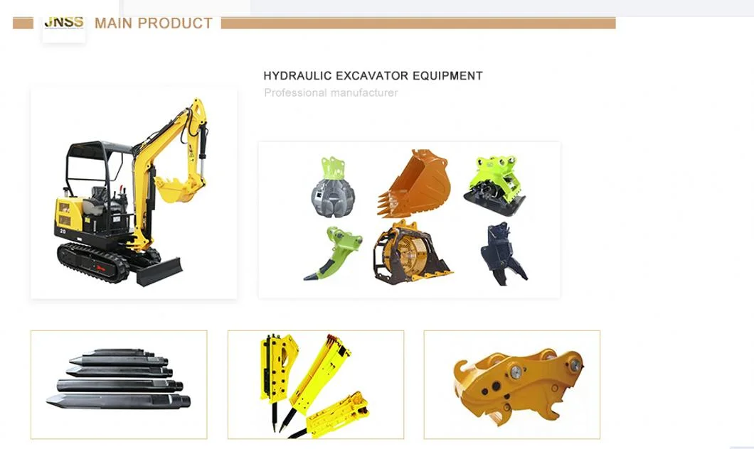 Chinese Supplier Excavator Mounted Demolition Breaker Stone Hammer Hydraulic Rock Breaker