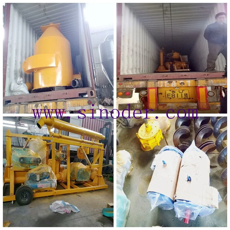 10t/H~100t/H Pneumatic Grain Conveyor vacuum Loading Machine Truck Unloading System