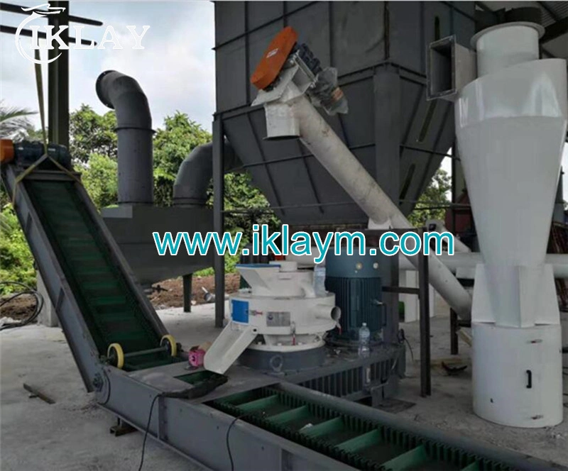 Vertical Ring Die Sawdust Wood Pellet Mill / Bio-Energy Sawdust Pelletizer