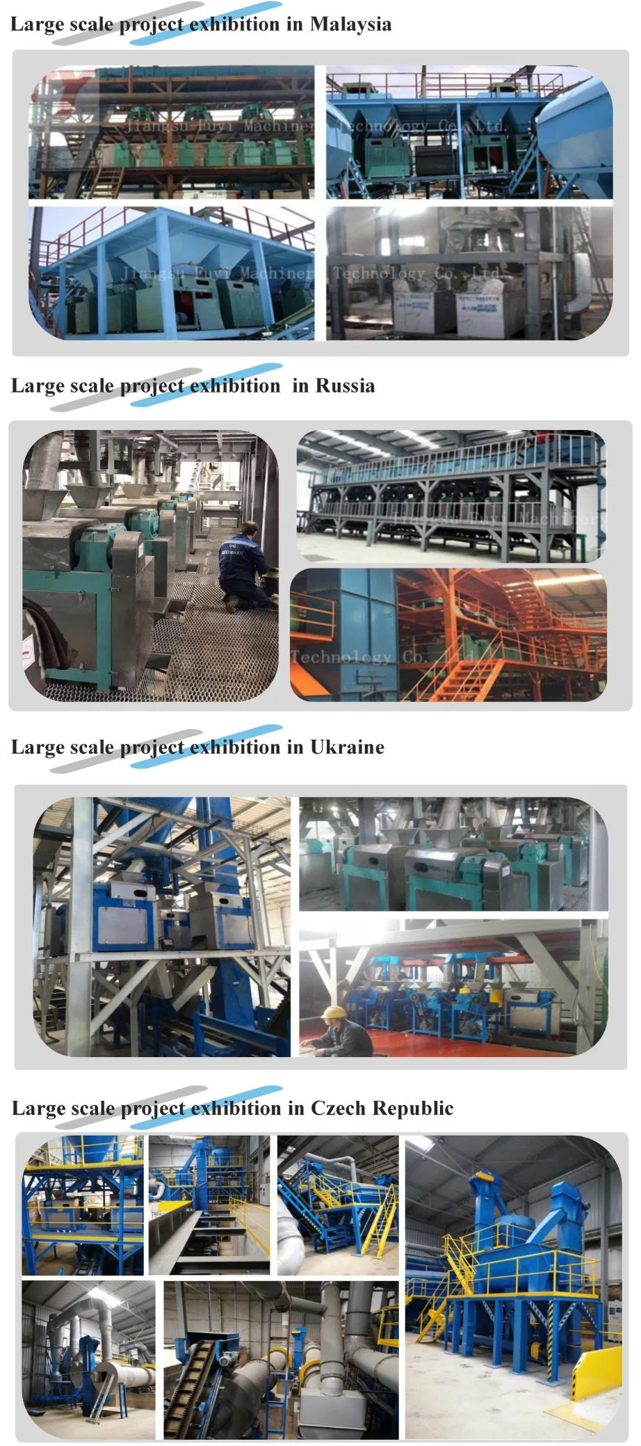 Advanced Technology wet Double Roller granulator for Potassium Chloride Made In China