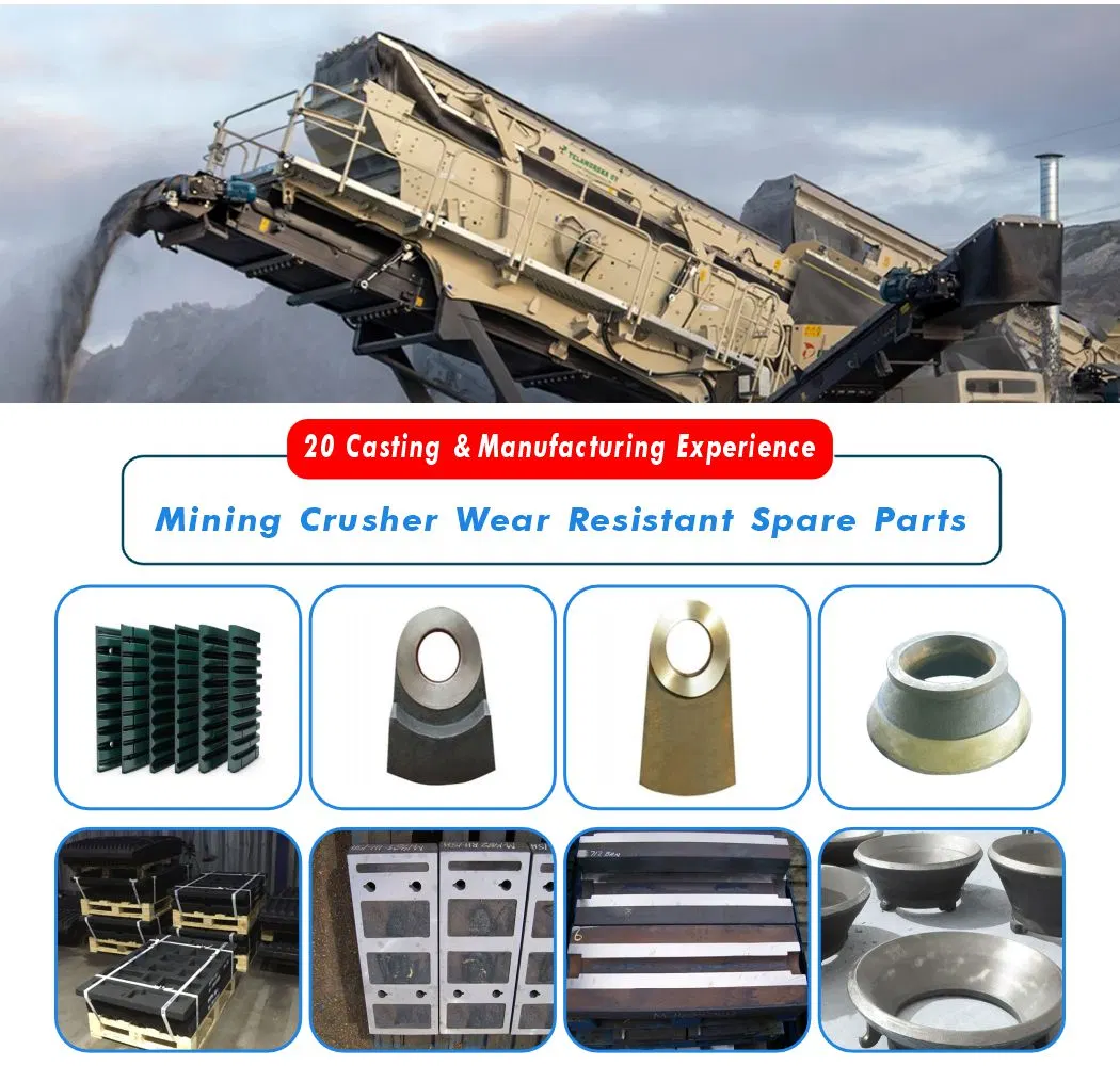 Impact Hammer Mill Crusher Replacement Parts