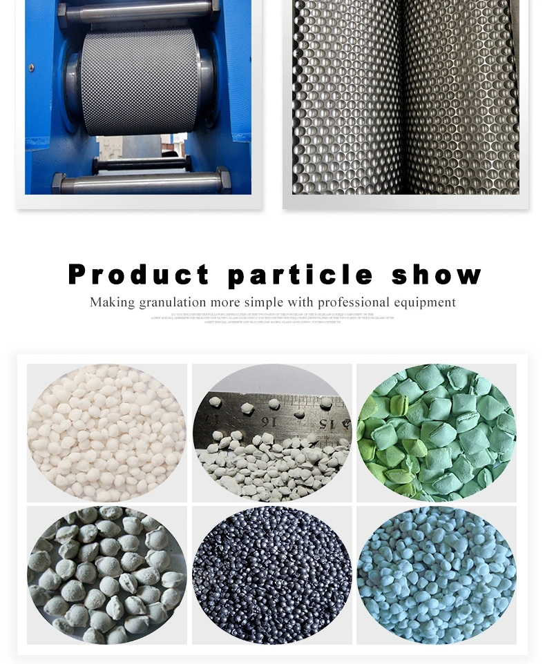 CE Approved Double Roller Compacting Granulation With Low Failure Rate