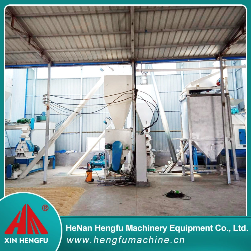 Chicken Pig Feed Pellet Plant for 1t/H Feed Pellet Machine