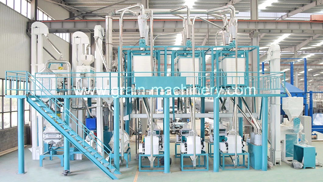 10t20t50t100t200t500tons Per Day Africa Market Complete Automatic Maize Corn Grits Maize Milling Mill Machine Maize Corn Flour Millng Machine Price