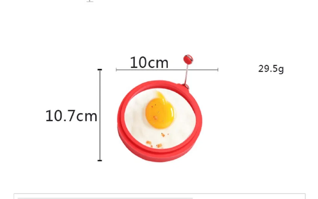 Silicone Omelet Non Stick Egg Rings Pancake Mold Round and Heart Cooking for Frying Pan, Baking Cooking Mold Ring Bl17166