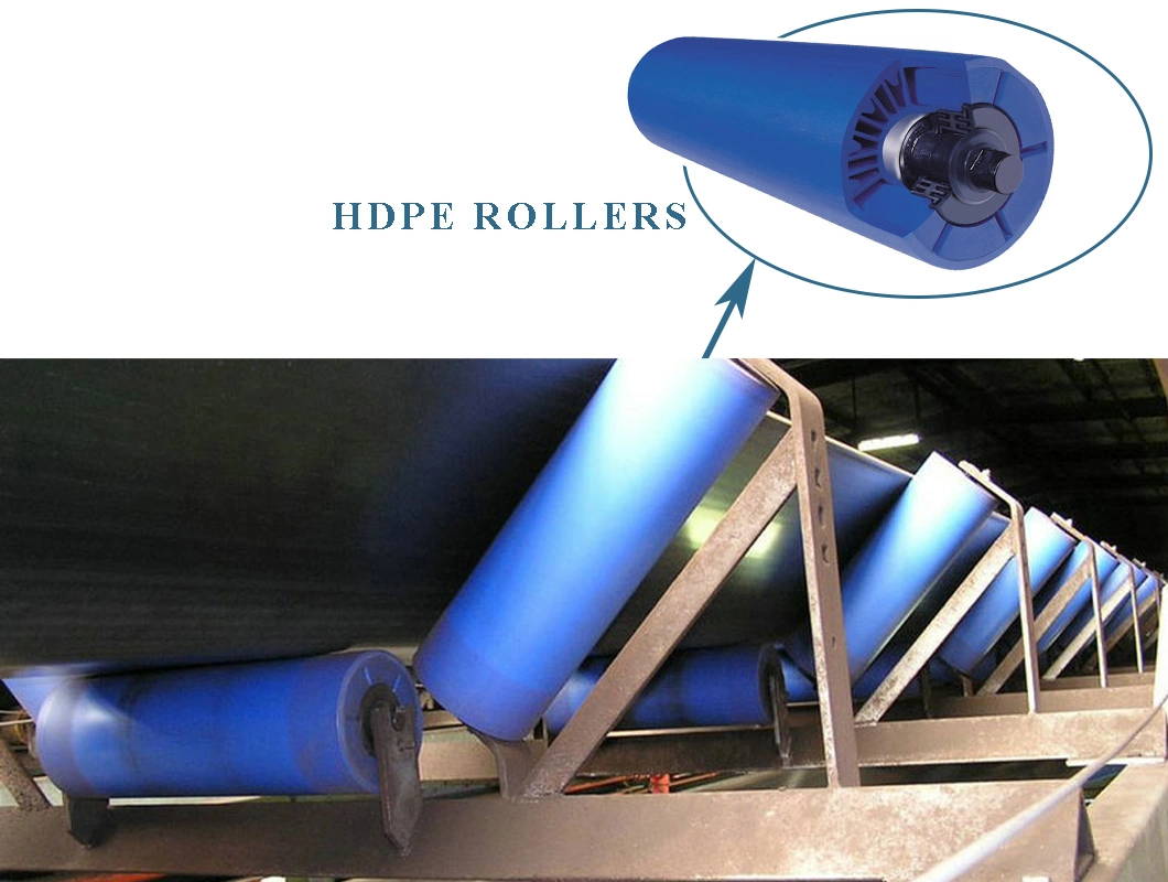 High Quality Polyurethane Spiral Roller for Belt Conveyor