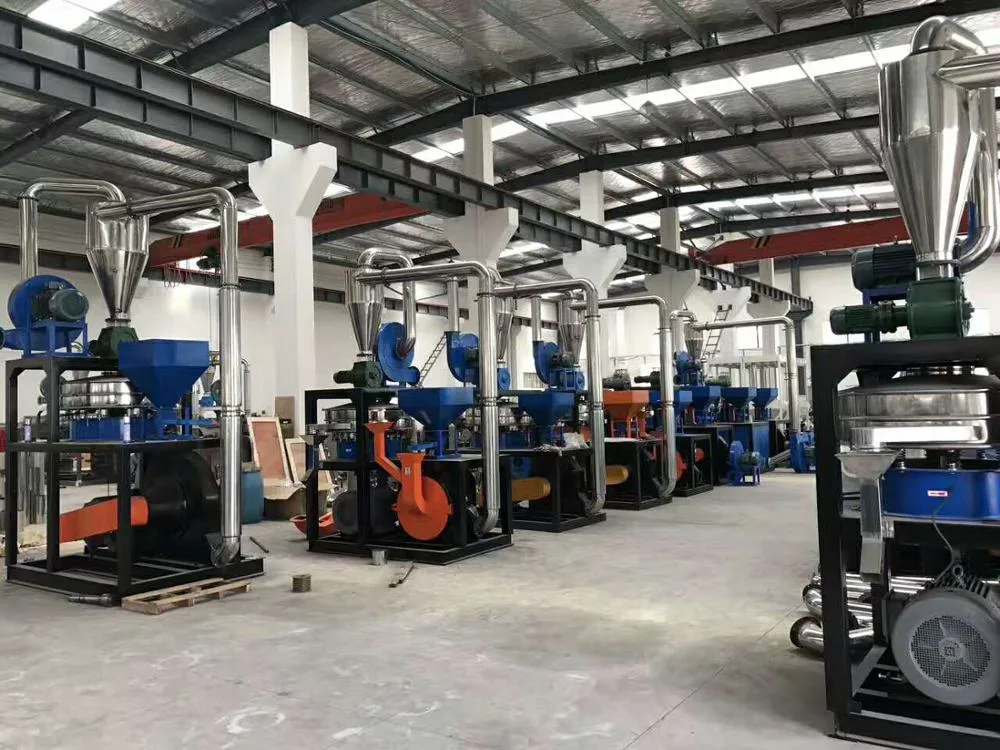 Mill Machine for Plastic Pellet Pulverizer Mill Plastic Powder Making Machine with Dust Removel Grinding and Milling Machine, Plastic PVC PE Recycling Machine