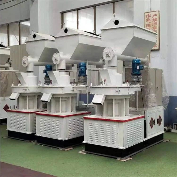 Biomass Granulator Machine Vertical Ring Die Wood Pellet Mill Rice Husk Pellet Press Machine with Capacity 1-4 Ton Per Hour