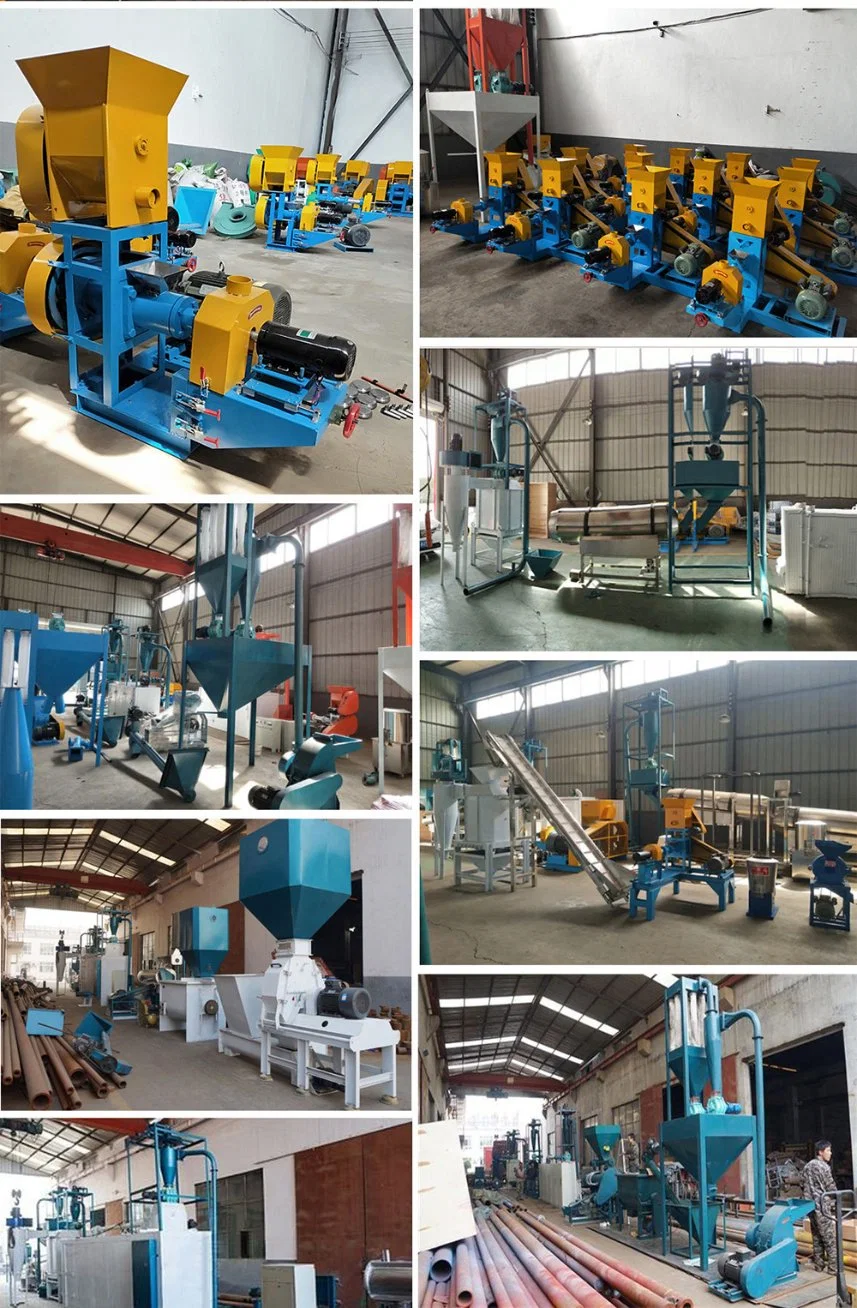 Floating Fish Feed Pellet Processing Machine Mill Plant