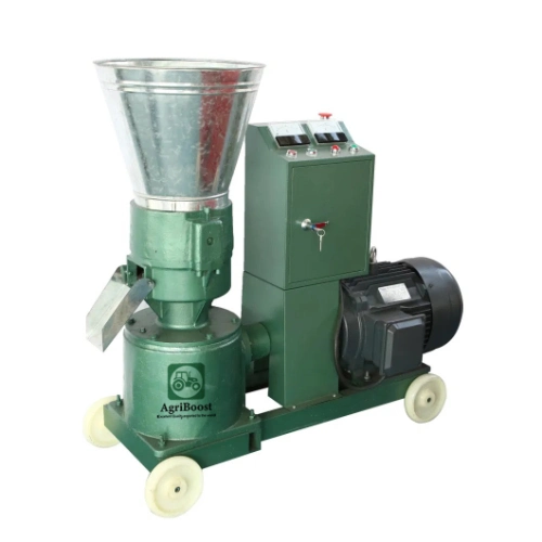 Flat-Die Feed &amp; Straw Pellet Mill with CE Certifcate