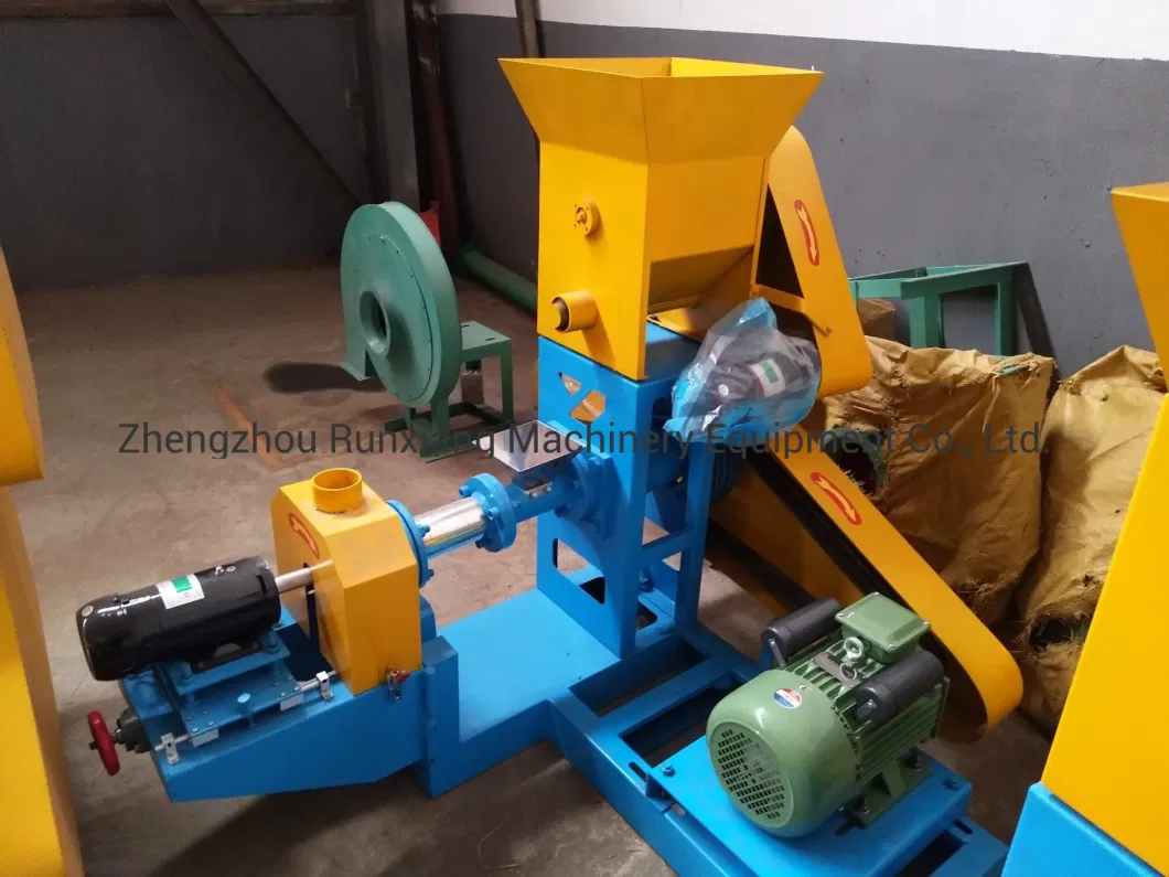 Poultry Floating Fish Shrimp Pet Food Feed Pellet Granulator Machine