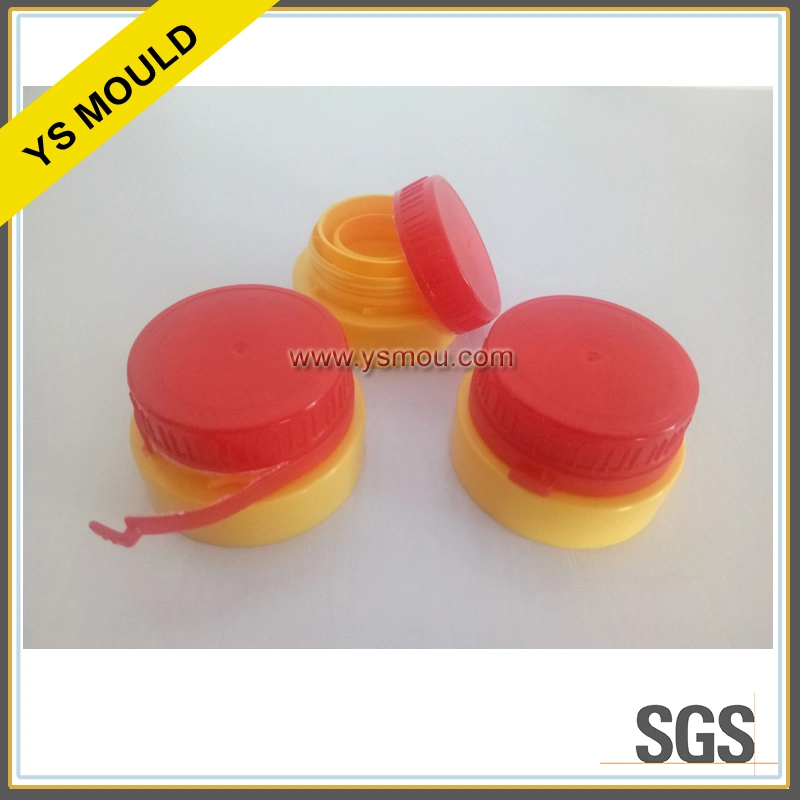 Customized Cap Injection Mould Diameter 38mm Edible Oil with Sealing Ring Top Cap Mould