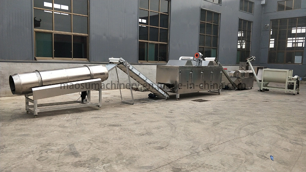 Fish Feed Pellet Food Extruder Producing Production Process Small Machine Plant