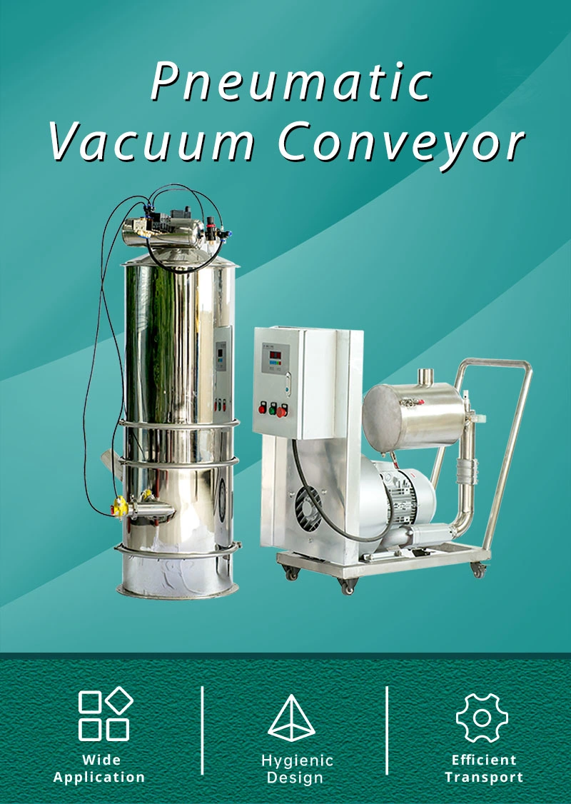 Pharmaceuticals Ibcs Industrial Pneumatic Air vacuum Automatic Conveyor System