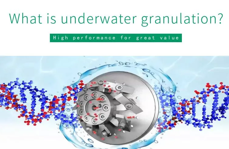 PMMA Extruder Underwater Granulator Head Plastic Granulation Extruder Part