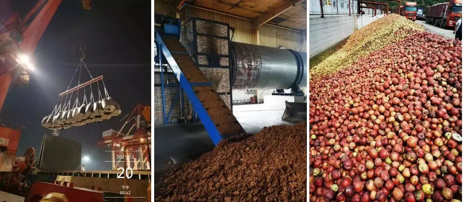 Apple Pomace for Animals Feed to Add Sweet Smell Feed Ingredients Feed Material Factory Directly Sale Apple Pomace Jinan Fengli Feed