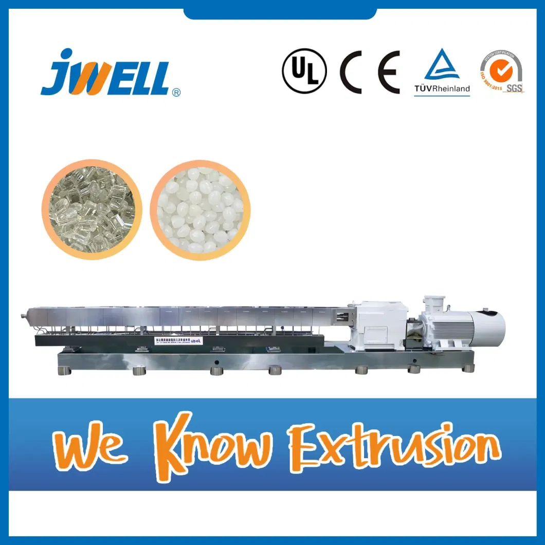 Jwell Best Selling Machine Lithium Battery Plastic Pellets Extruder
