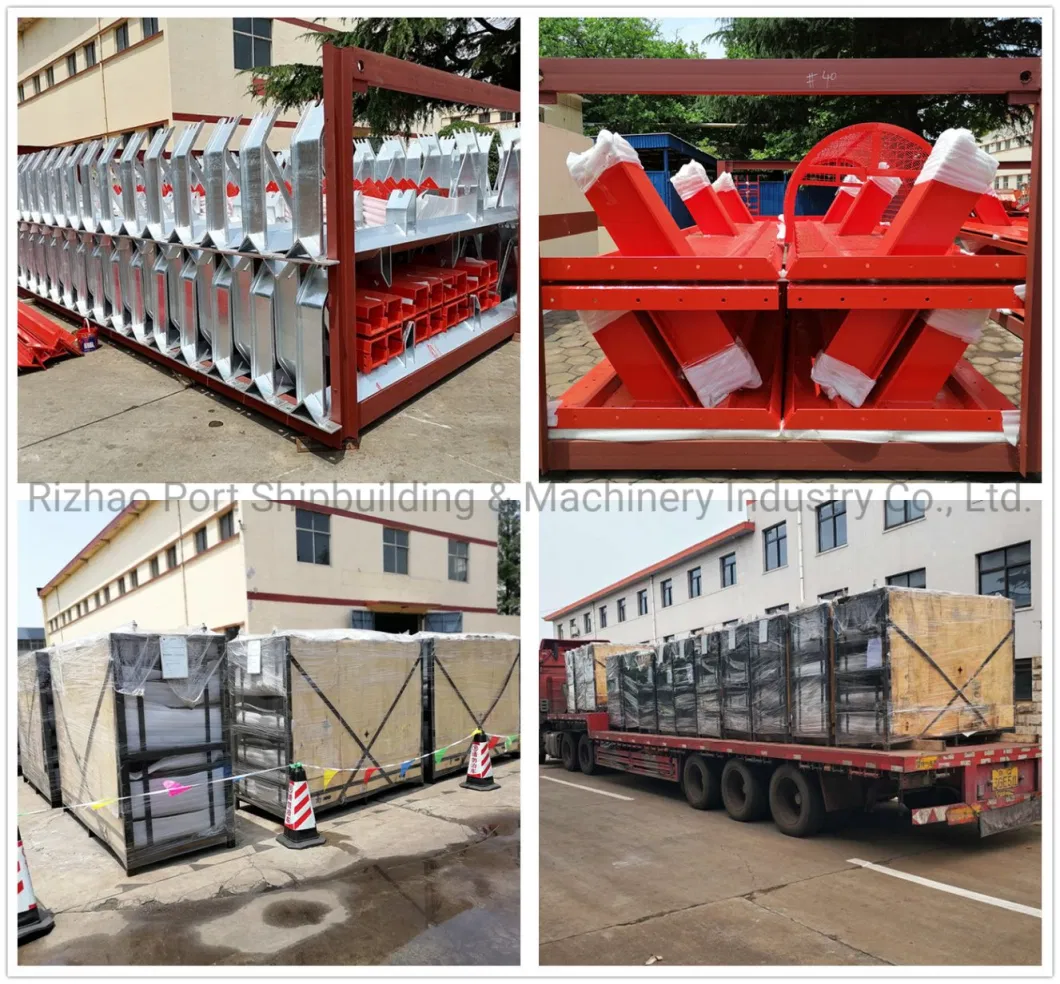 Steel Belt Conveyor System for Transport Material Used in Port