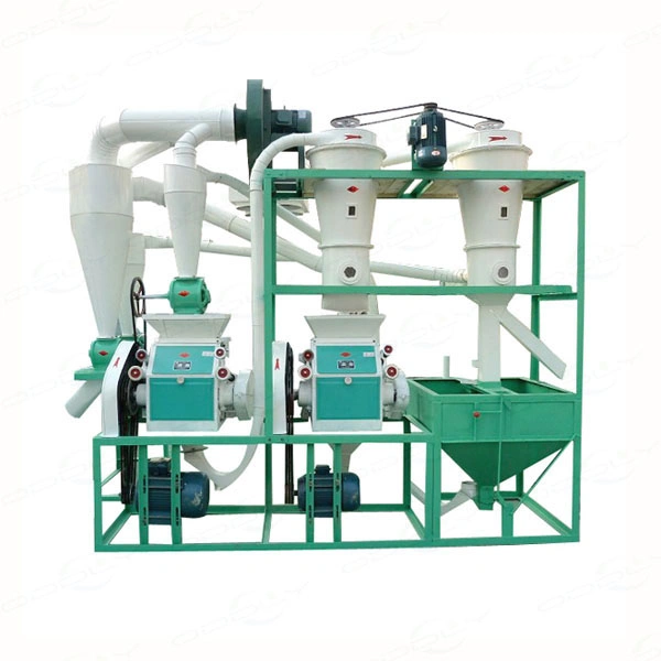 Low Cost Mini Plant 10 Tpd Roller Corn Maize Wheat Flour Milling Mill Machine Price for Making Grinding Wheat Corn Flour