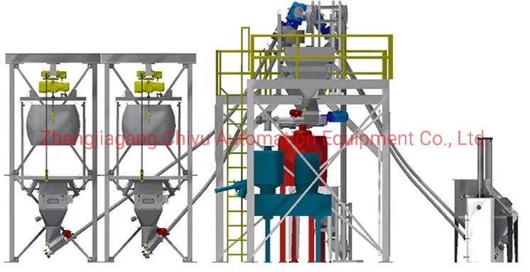 Bulk Material Handling System/Pneumatic Conveying Equipment/Vacuum Conveyor/Pneumatic Transport System/PVC Compound /Polymer Automatic Conveying Weighing