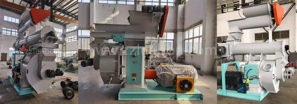 Wood Chips Sawdust Straw Milling Machine for Pelletizer Manufacturers with Output 1000-2000kg/H Flat Die Biomass Pellet Machine