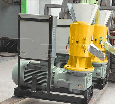 Gate 150-200kg/H Yulong Wood Pellet Machine Pellets Machine Line Wood Pellet Production