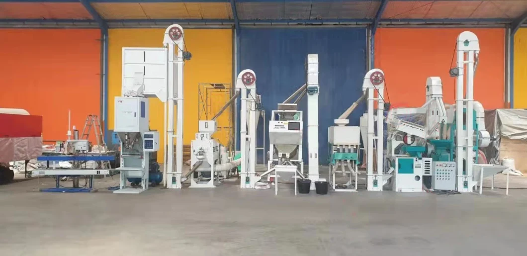 20 Ton Per Day Combined Rice Mill Machine 10 Ton Per Day Rice Processing Machine 1t Per Hour Complete Rice Milling Machine