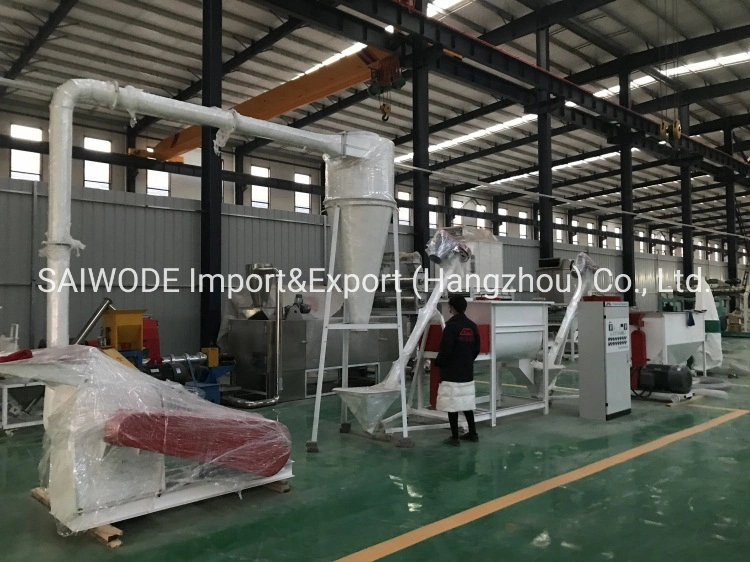 Factory Supply Poultry Animal Feed Pellet Mill Line for Duck Chicken