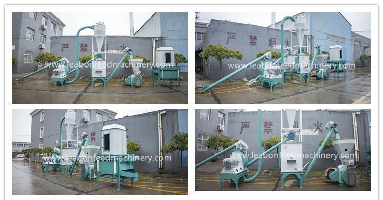 1ton/Hour Hour Farm Cattle Pig Chicken Feed Pellet Machine Animal Feed Machine Stockfeed Pelleting Plant