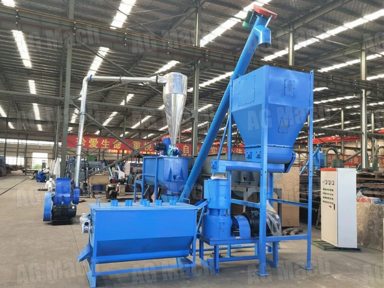 Poultry Feed Pellet Making Machine, Chicken Feed Pellet Mill, Feed Pelletizing Machine, Animal Feed Production Line, Animal Feed Machine