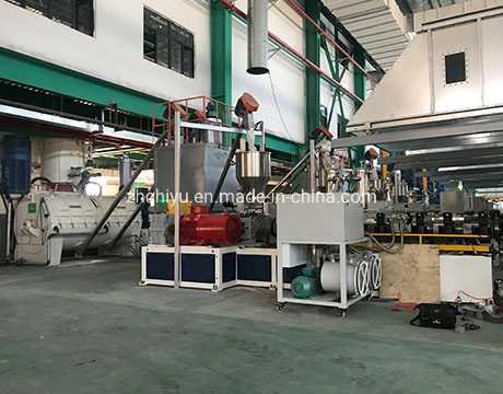 Fully Automatic Feeding Dosing Mixing Conveying System for Spc/Lvt Floor Extruder Line